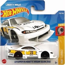 Hot Wheels 1/64 Ölçek Tekli Regular Arabalar HCT23 Hw Turbo / Lb Super Silhouette Nissan Silvia (S15)