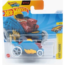 Hot Wheels 1/64 Ölçek Tekli Regular Arabalar HTF25 Fast Foodie / Car-De-Asada