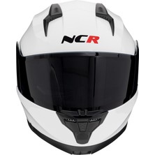 NCR Icon Çene Açılır Kask Siyah Vizörlü