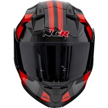 Icon Çene Açılır Kask Siyah Vizörlü