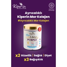 Kiperin %100 Saf ve Doğal Mor & Çoklu Kolajen Peptitleri içeren Lipozomal Teknoloji Diyet Takviyesi (576 gr)