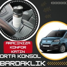 Fiat Doblo Uyumlu Orta Konsol Çapraz Bardaklık 2023-2024 Modellerle Uyumlu