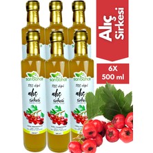 Alıç Sirkesi 500 ml 6'lı Paket - Organik Doğal Fermente