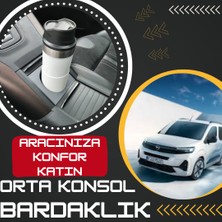 Opel Combos Uyumlu Orta Konsol Çapraz Bardaklık 2019-2024 Modellerle Uyumlu