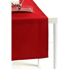 Mena Design Roma Runner Masa Örtüsü - Kırmızı - 50  x  170  cm