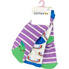 Defne Baby 3lü Bebek Çorabı K018-22