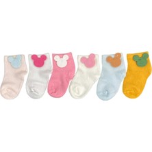 Defne Baby 6lı Bebek Çorabı 6K003-24