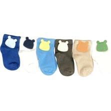 Defne Baby 6lı Bebek Çorabı 6E003-23