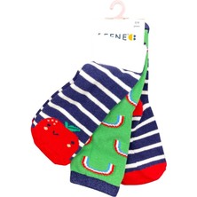 Defne Baby 3lü Bebek Çorabı K018-22