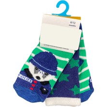 Defne Baby 3'lü Bebek Çorabı E018-22