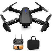 E88 Pro Yarış Drone ile 1080P Hd Çift Kamera Profesyonel Uzun Mesafe Drones Mini Akıllı Konumlandırma Uzaktan Kumandalı Drone