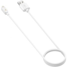 Honor Choice Watch / Oppo Band 2 Uyumlu Yüksek Kalite Şarj Kablosu (Beyaz)