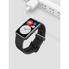 Honor Choice Watch / Oppo Band 2 Uyumlu Yüksek Kalite Şarj Kablosu (Beyaz)