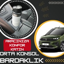 Peugeot Rifter Uyumlu Orta Konsol Çapraz Bardaklık 2019-2024 Modellerle Uyumlu