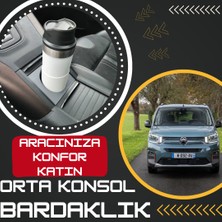Citroen Berlingo Uyumlu Orta Konsol Çapraz Bardaklık 2019-2024 Modellerle Uyumlu