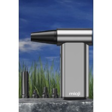 Mioji Mio AD57 8000mAh 130000RPM 4 Kademeli Taşınabilir Güçlü Hava Üfleme Cihazı - Silver