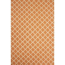 Sardo Kumaş Yakma Jakar Dijital Baskılı Turuncu Renkli En 1,50 cm