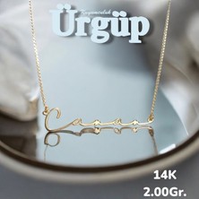 Ürgüp Takı 14AYAR 2.00GR. Altın Kişiye Özel Isim Kolye