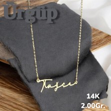 Ürgüp Takı 14AYAR 2.00GR. Altın Kişiye Özel Isim Kolye