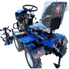 Bartech 4x4 Dizel Marşlı Mini Traktör Çapa Makinası 22 Hp