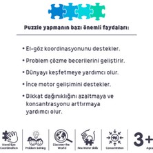 50 Parça Çocuk Puzzle - Uzay Macerası (Space Adventure)