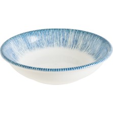Bonna Iris Denim Gourmet 12 Adet 15 cm 330 cc Porselen Çukur Tabak