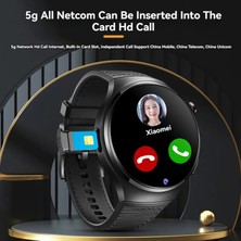 Watch 9 Akıllı Yuvarlak Saat 4g, App Kontrolü, 5g, Gps,bluetooth, Nfc Gizli Kamera Btk Kayıtlı