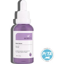 WIWIFY Onarıcı, Besleyici Retinol + Vita-A Serum (1% Retinol + Ceramide) Anti-Aging