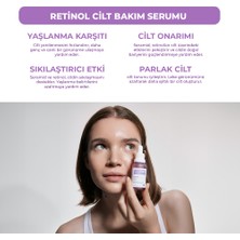 WIWIFY Onarıcı, Besleyici Retinol + Vita-A Serum (1% Retinol + Ceramide) Anti-Aging