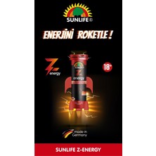 Sunlife Z-Energy - Kafein, Taurin ve Vitamin Gıda Takviyesi