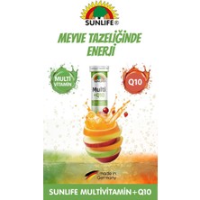 Sunlife MultiVitamin  Mineral  Q10 20 Efervesan Tablet