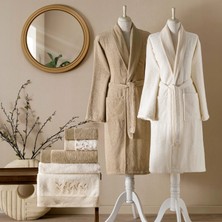 Taç Sway Pure Cotton Pamuk Aile Seti Krem Kum