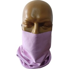 Toz Pembe Dalgıç Kumaş Buff Boyunluk Bandana