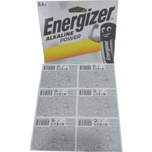 Energizer Aa Kalem Pil Alkalin 12LI Paket