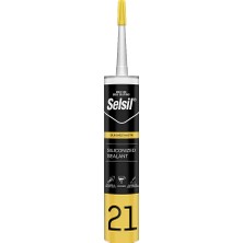 Selsil Silikonize Akrilik Mastik 500GR Bronz