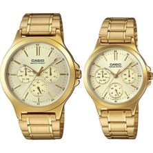 Casio Mtp-Ltp- V300G-9AUDF Çift Kol Saati (Kadın-Erkek)