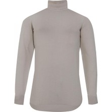 Uki Bej Tam Balıkçı Yaka Triko Kazak