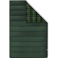 Haegs Flanel Kamp Battaniyesi, Seyahat Yorganı Hafif Outdoor Çadır Karavan Battaniye 215-150CM Haki