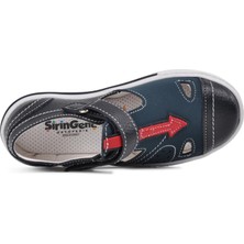 Şiringenç Ayakmod Lacivert-Kırmızı Erkek Çocuk Sandalet