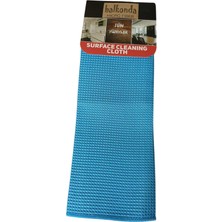 Mikrofiber Çok Amaçlı Yüzey Temizlik Bezi Mutfak Banyo Lavabo Ofis 40*60CM Mavi  Bez Ymb1-3