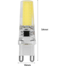 Sonreyon 5 Adet G9 Led Ampül 9 watt ( Beyaz ışık , Sarı ışık )