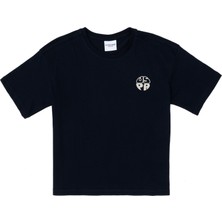 U.S. Polo Assn. Erkek Çocuk Lacivert Comfort Basic Bisiklet Yaka Tişört 50295503-VR033