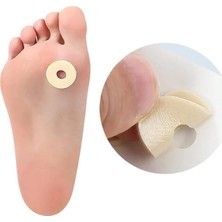 15 Li Set Sünger Yastık Ped Delikli Ayakkabı Topuk Vurma Önleyici Ayak Parmak Nasır Koruyucu Bant