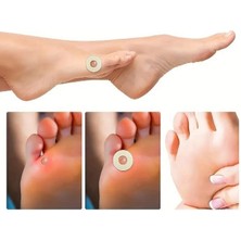 15 Li Set Sünger Yastık Ped Delikli Ayakkabı Topuk Vurma Önleyici Ayak Parmak Nasır Koruyucu Bant