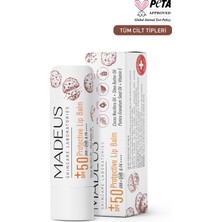 Madeus Spf+50 Yoğun Nemlendirici Renkli Dudak Nemlendici Lip & Cheek Balm Mocha Mousse 5 gr