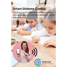 Noriyen Çocuklar Için Yeni Model Q21 Sim Kartlı Lbs Konum Ortam Takip Sos Dinleme Özellikli Kameralı Akıllı Çocuk Saati Siyah