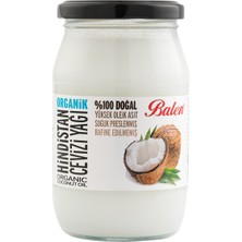 Balen Organik Hindistan Cevizi Yağı 300 gr Soğuk Preslenmiş Doğal Yağ Özelliğiyle Mutfakta Kullanım