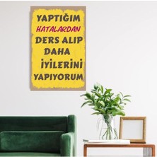 Durusoy Shop Center Ahşap Retro Mdf Poster , Komik Sözler , Duvar Yazıları , Manzara ,  Tarih , Edebiyat - TBL0293