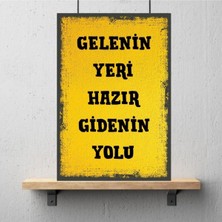 Durusoy Shop Center Ahşap Retro Mdf Poster , Komik Sözler , Duvar Yazıları , Manzara ,  Tarih , Edebiyat - TBL0317