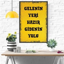 Durusoy Shop Center Ahşap Retro Mdf Poster , Komik Sözler , Duvar Yazıları , Manzara ,  Tarih , Edebiyat - TBL0317